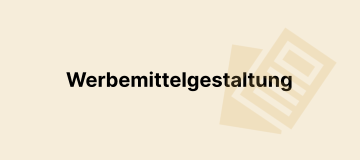 Werbemittelgestaltung